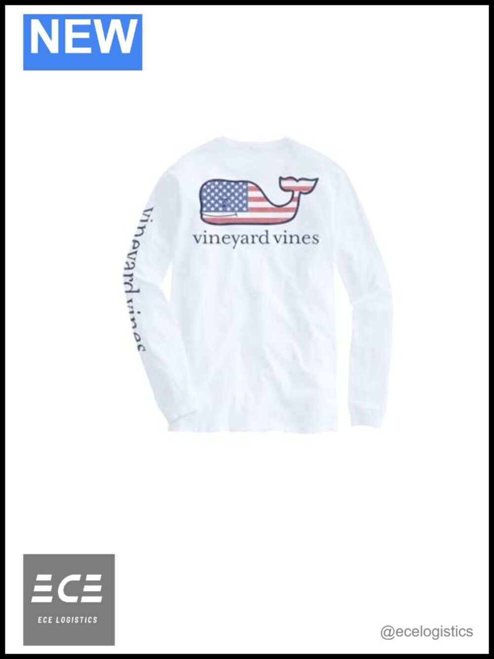 Long Sleeve Pocket Tee Whale Graphic Cotton Crew Neck Casual
